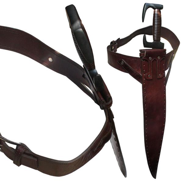 Spatha sword, Middle Ages, decoration, history, belt,